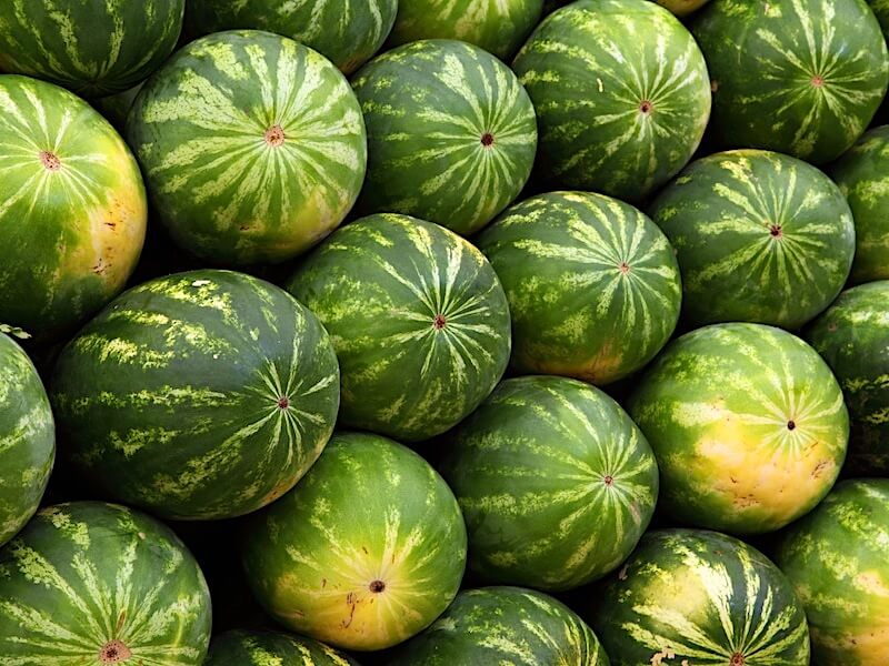 Knepen för att hitta den perfekta vattenmelonen