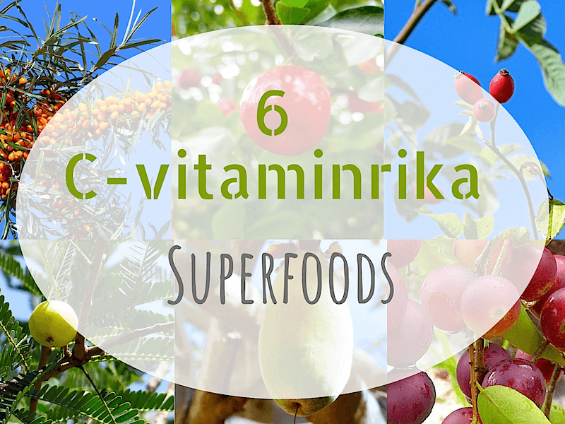 6 Superfoods rika på C-vitamin