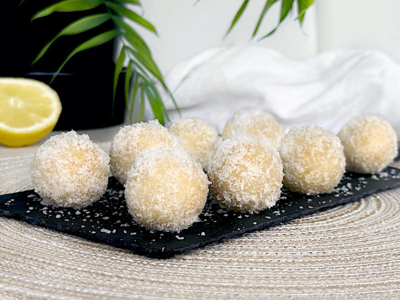 Citronbollar med kokos recept