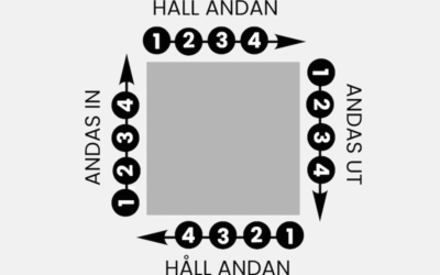 Andas i fyrkant – en lugnande andningsteknik