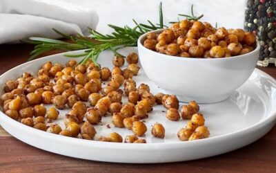 Kryddiga rostade kikärtor – ett nyttigare snacks